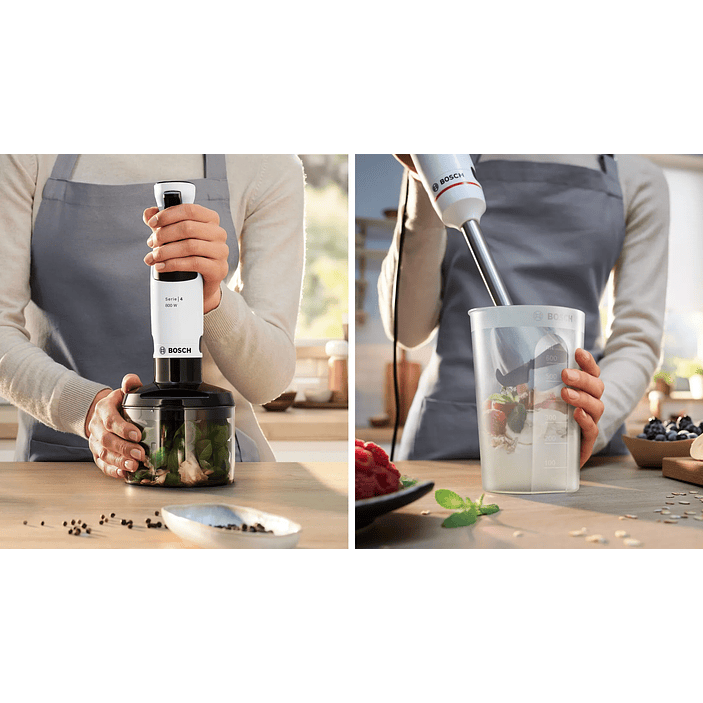 Serie 4 Batidora de mano ErgoMaster 800 W Blanco 13