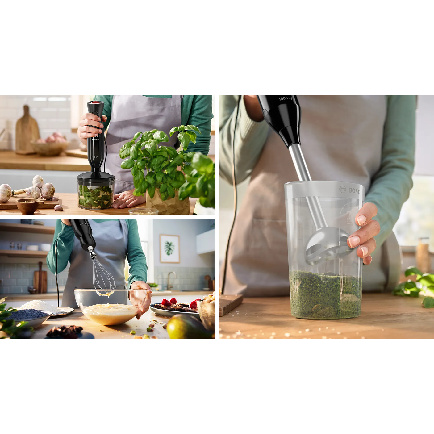 Bosch Batidora de mano ErgoMixx – 1000 W Negro/Antracita 3