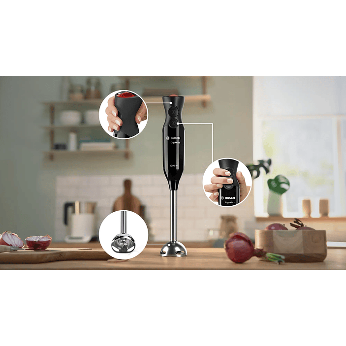 Bosch Batidora de mano ErgoMixx – 1000 W Negro/Antracita 9