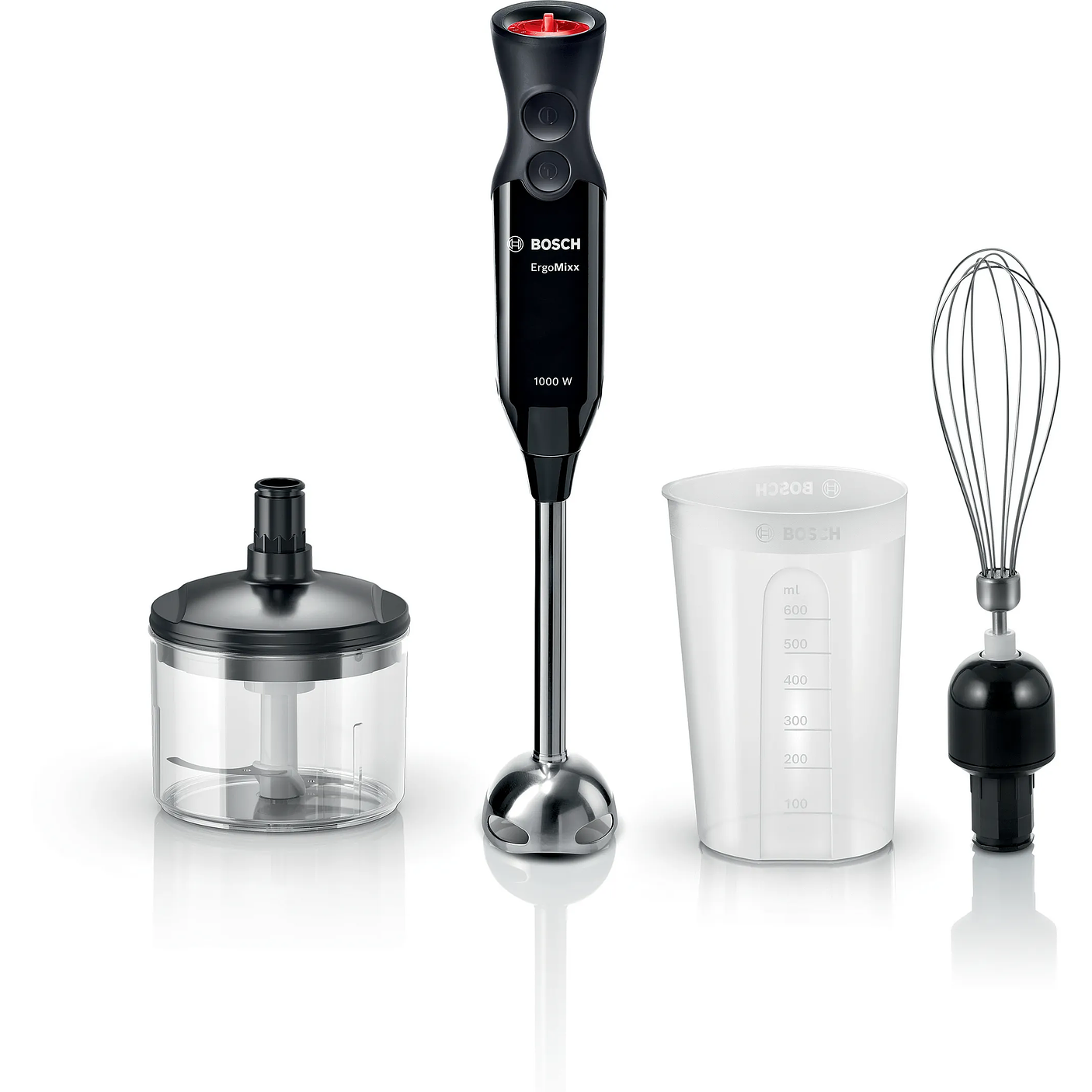 Bosch Batidora de mano ErgoMixx – 1000 W Negro/Antracita 1