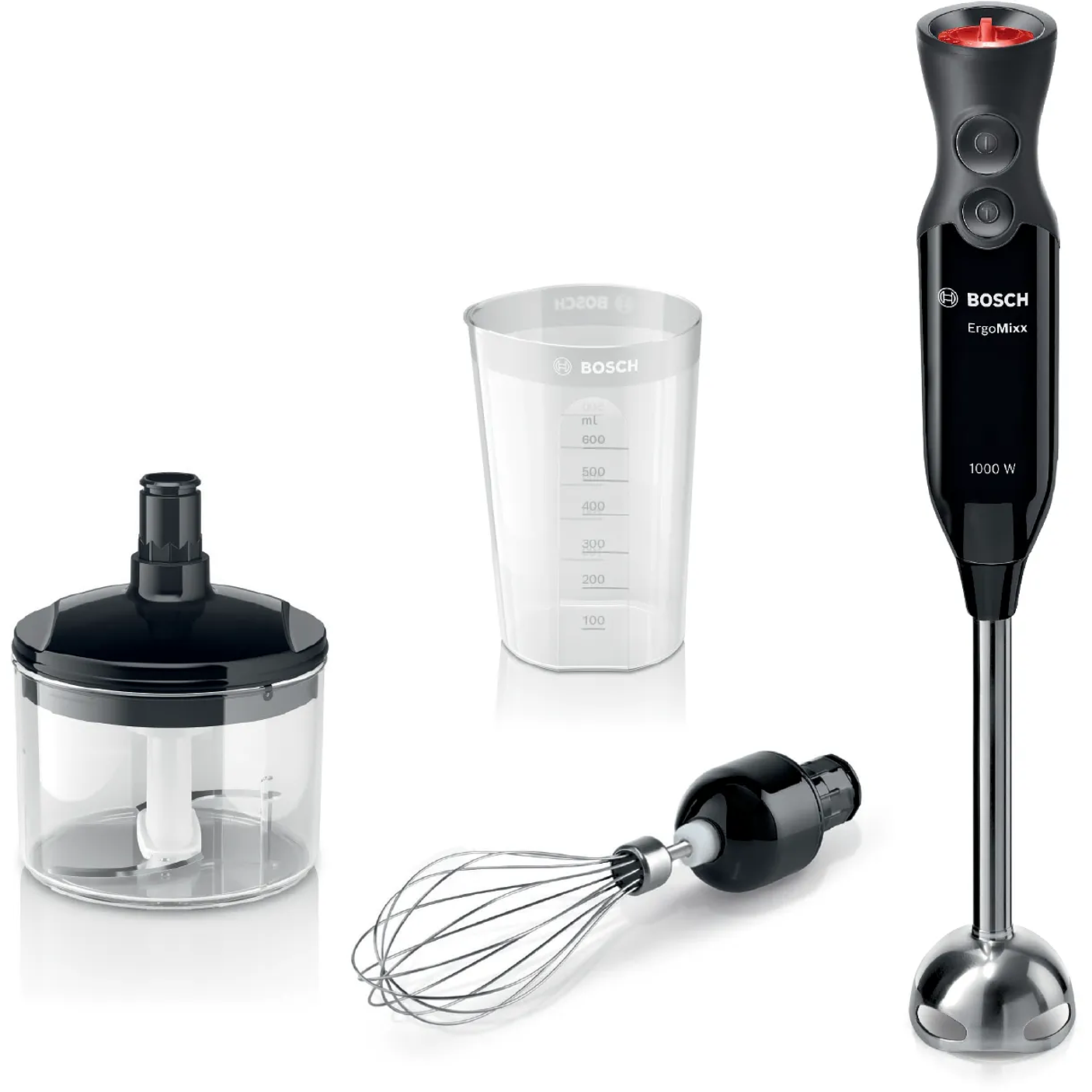 Bosch Batidora de mano ErgoMixx – 1000 W Negro/Antracita 2