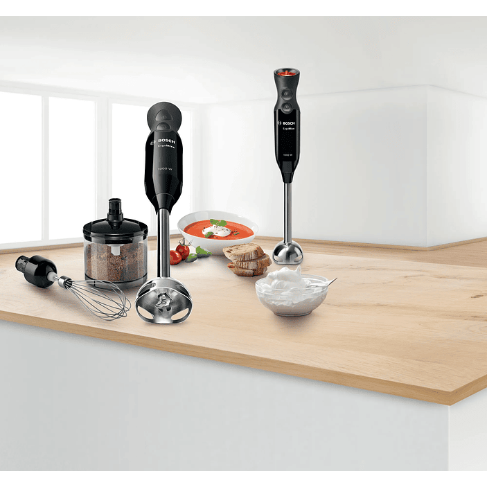 Bosch Batidora de mano ErgoMixx – 1000 W Negro/Antracita 17