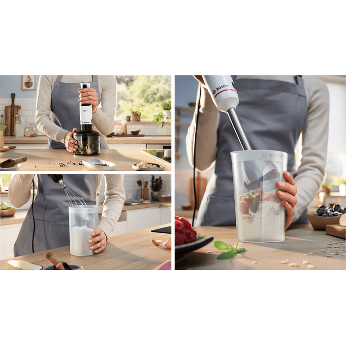 Serie 4 Batidora de mano ErgoMaster 800 W Blanco 10