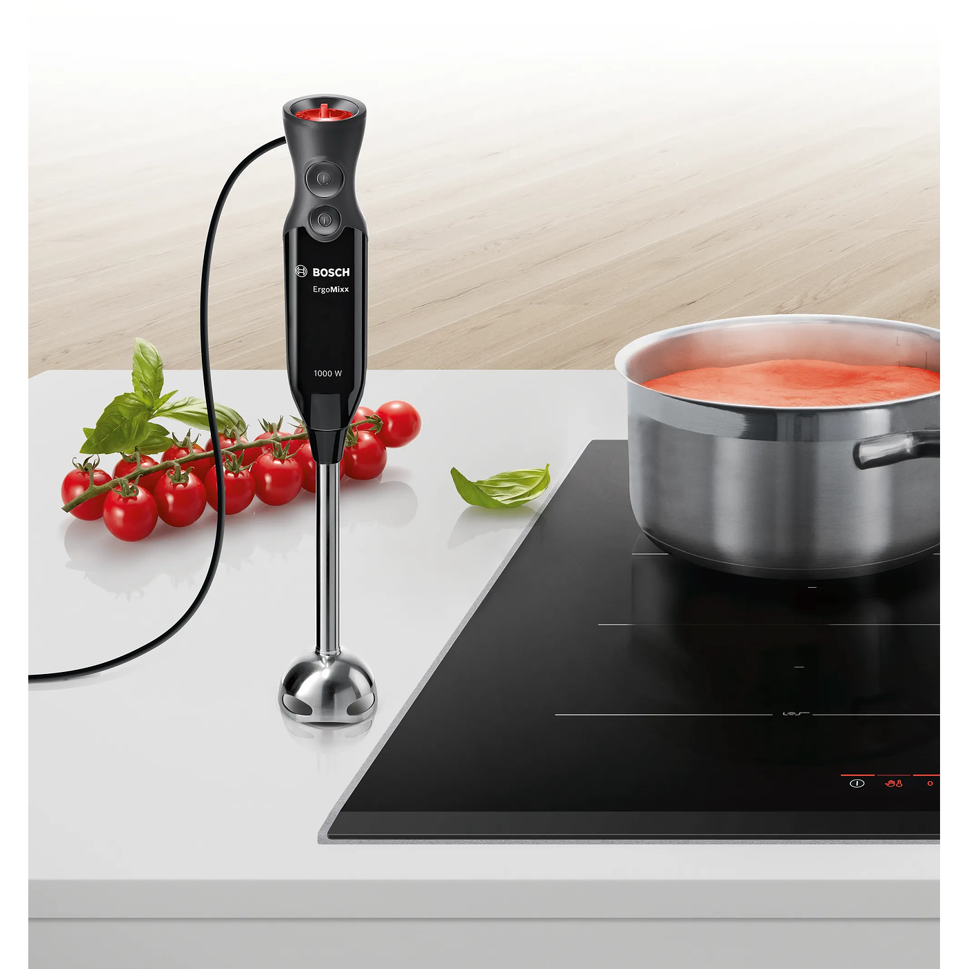 Bosch Batidora de mano ErgoMixx – 1000 W Negro/Antracita 18