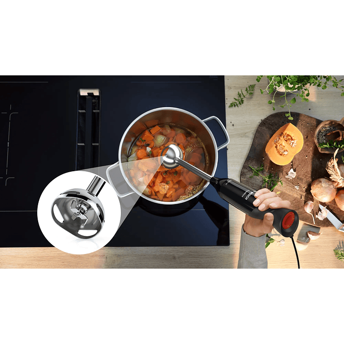 Bosch Batidora de mano ErgoMixx – 1000 W Negro/Antracita 21