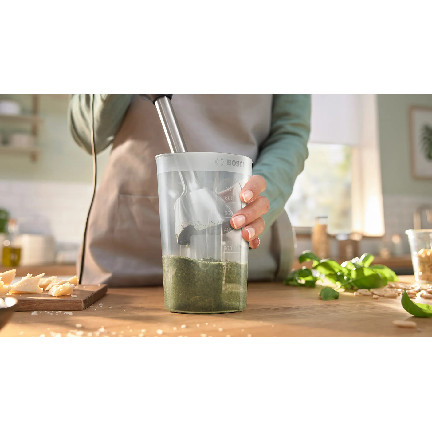 Serie 4 Batidora de mano ErgoMaster 600 W Blanco 4