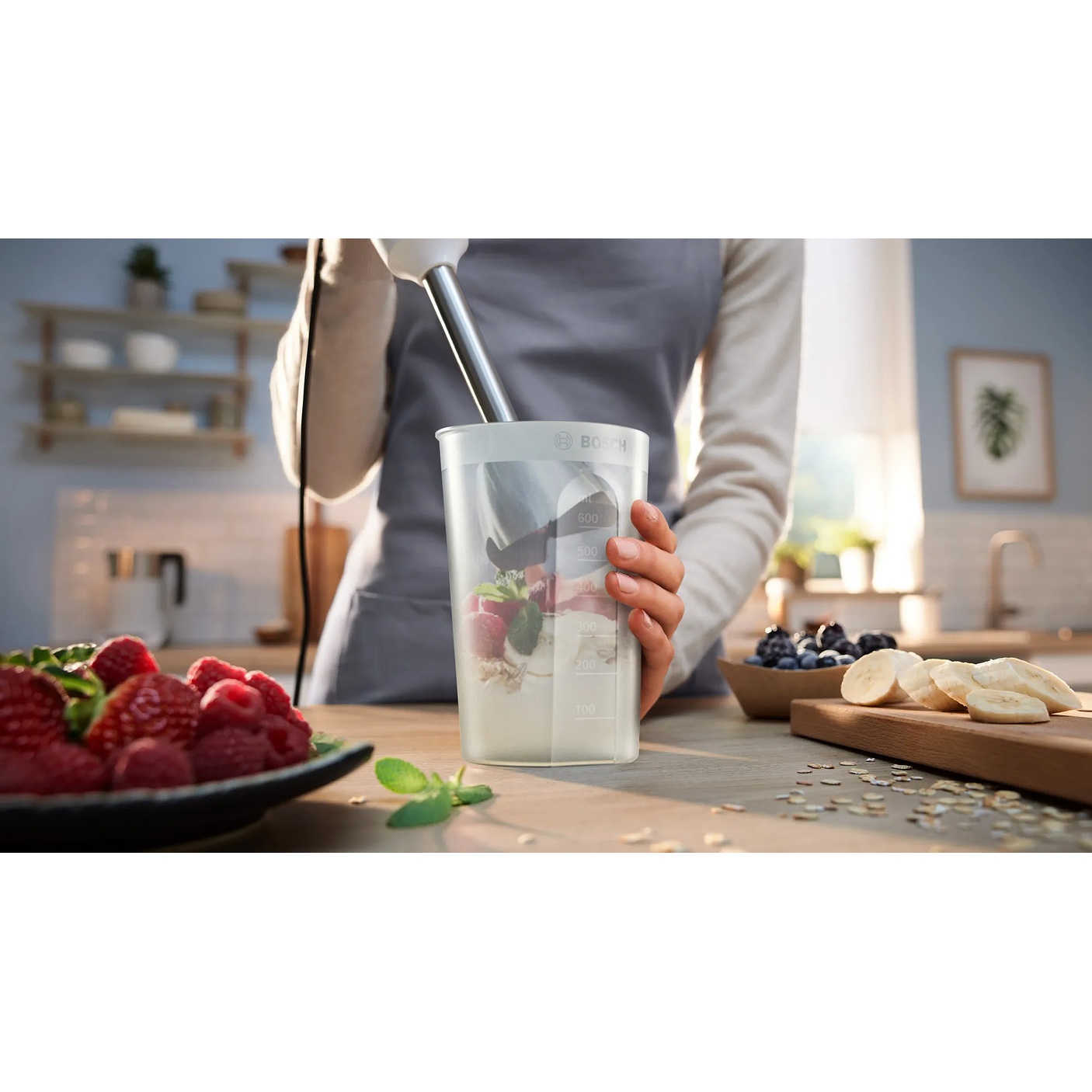 Serie 4 Batidora de mano ErgoMaster 600 W Blanco 10