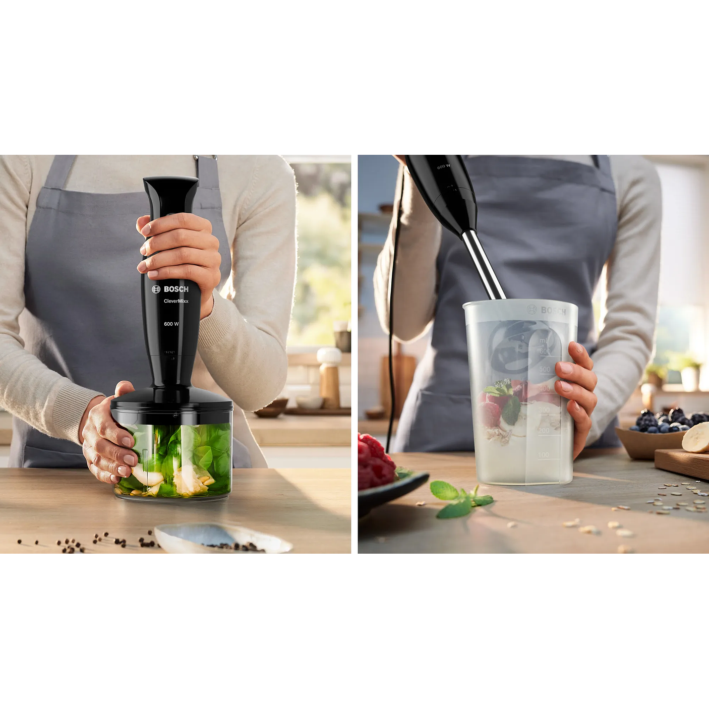 Bosch Batidora de mano CleverMixx – 600 W Negro/Antracita 4