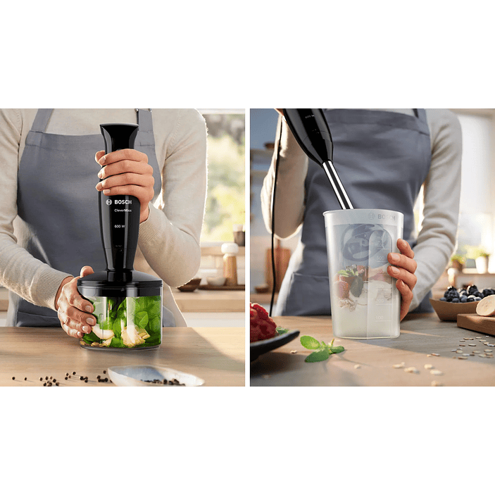 Bosch Batidora de mano CleverMixx – 600 W Negro/Antracita 4