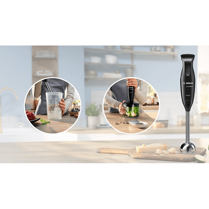 Bosch Batidora de mano CleverMixx – 600 W Negro/Antracita 6