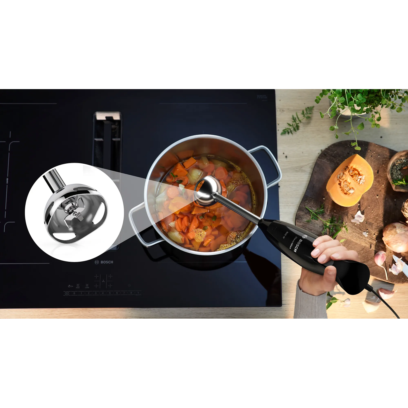 Bosch Batidora de mano CleverMixx – 600 W Negro/Antracita 8