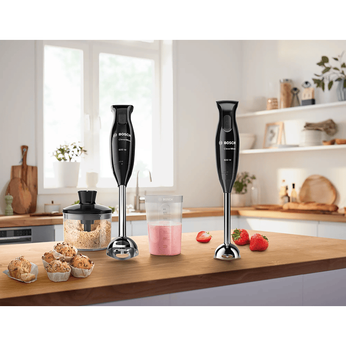 Bosch Batidora de mano CleverMixx – 600 W Negro/Antracita 10