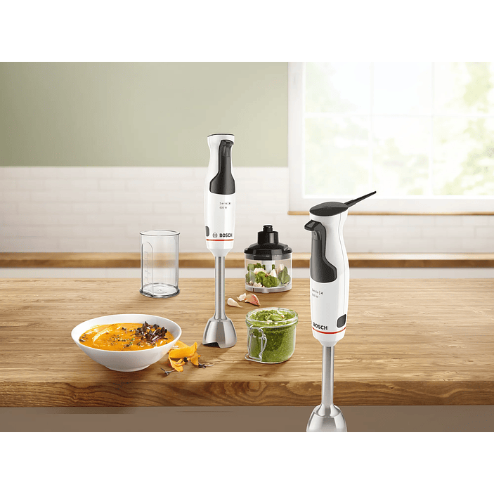 Serie 4 Batidora de mano ErgoMaster 600 W Blanco 4