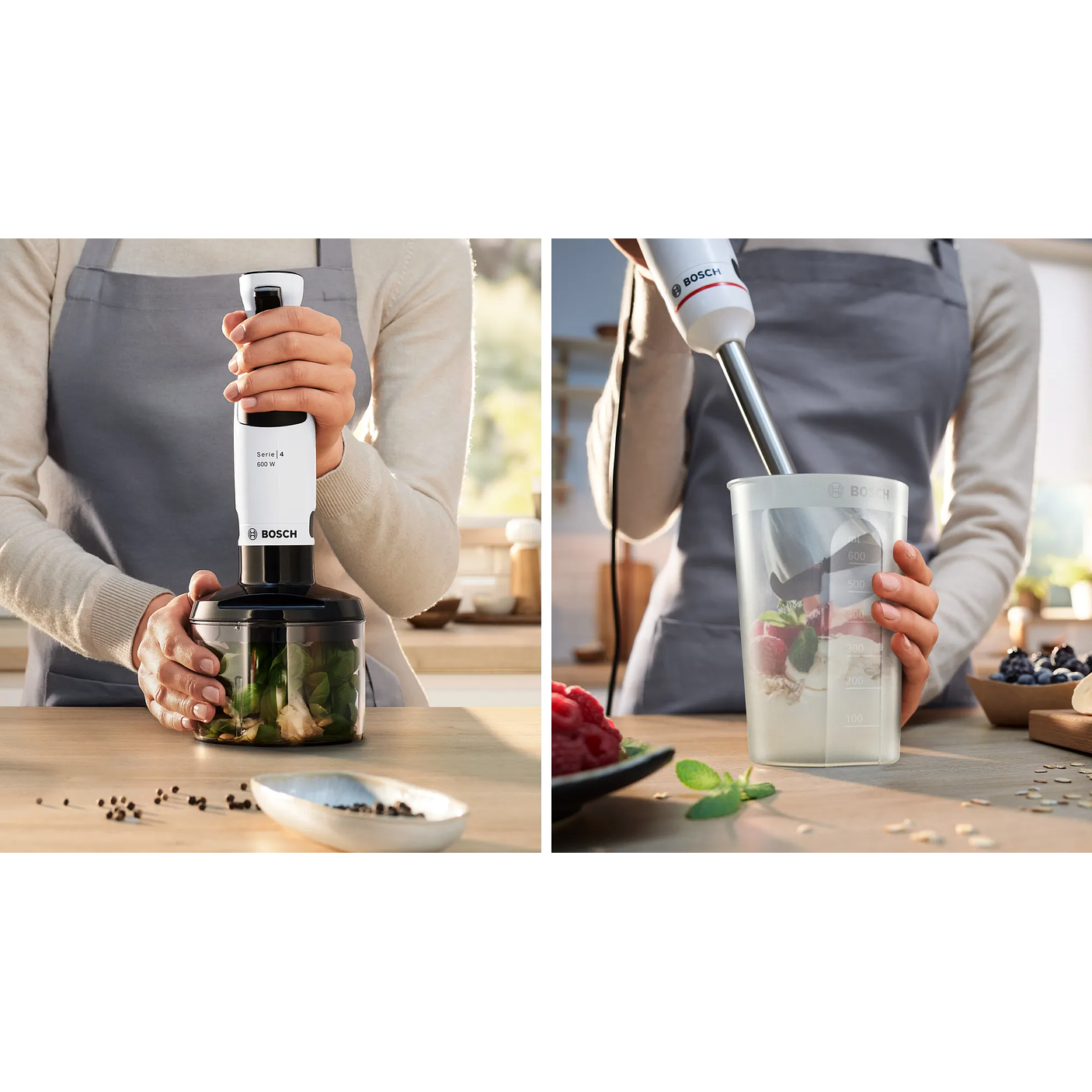 Serie 4 Batidora de mano ErgoMaster 600 W Blanco 12