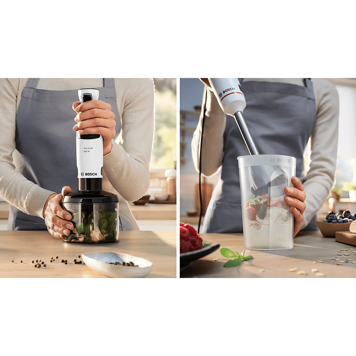 Serie 4 Batidora de mano ErgoMaster 600 W Blanco 12