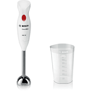 Bosch Batidora de mano CleverMixx – 400 W Blanco/Rojo