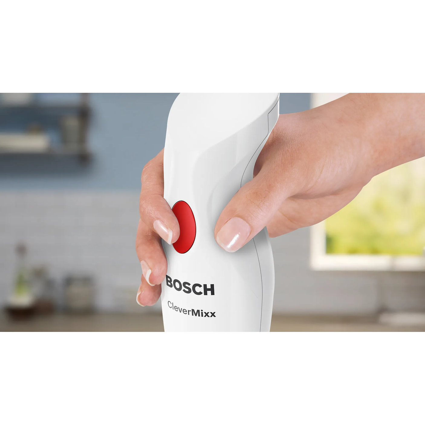 Bosch Batidora de mano CleverMixx – 400 W Blanco/Rojo 8