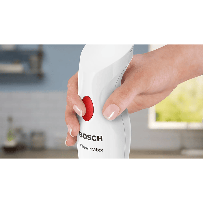 Bosch Batidora de mano CleverMixx – 400 W Blanco/Rojo 8