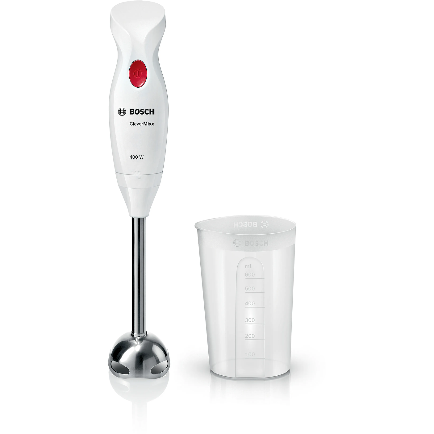 Bosch Batidora de mano CleverMixx – 400 W Blanco/Rojo 10