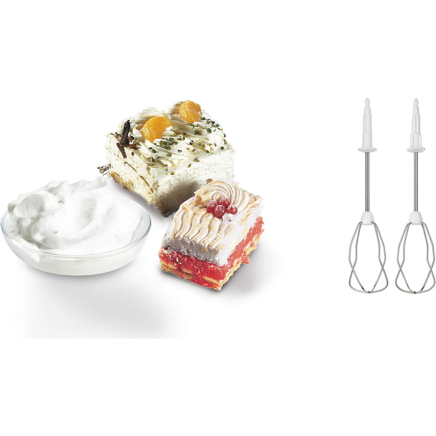 Bosch Batidora de repostería ErgoMixx – 450 W Blanco 4