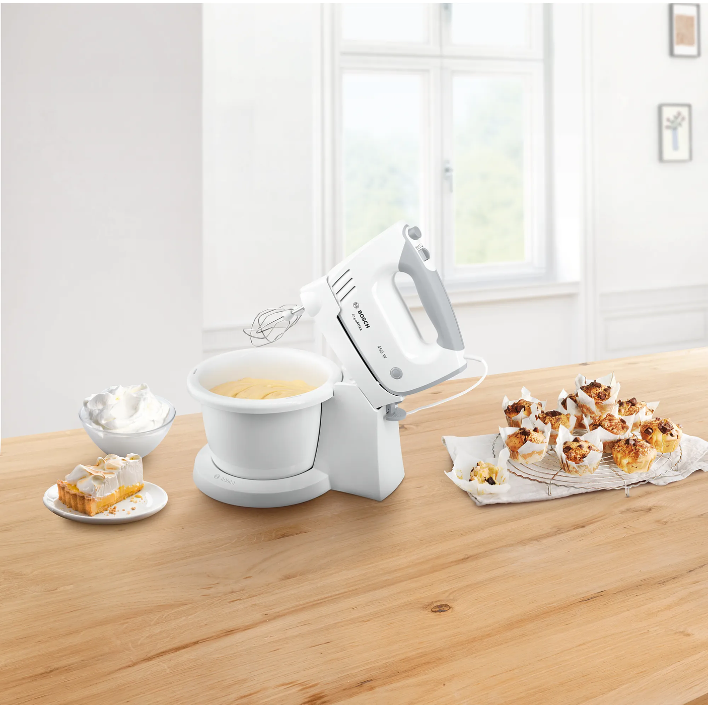 Bosch Batidora de repostería ErgoMixx – 450 W Blanco 5