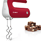 Bosch Batidora de repostería Styline Colour – 500 W Rojo/Plateado - Miniatura 2