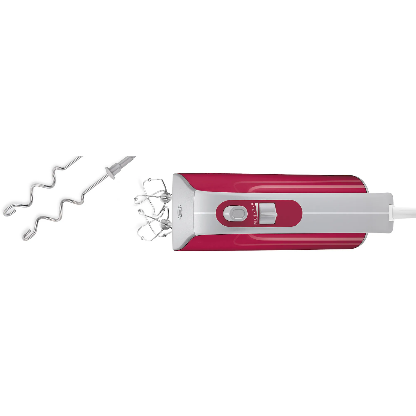 Bosch Batidora de repostería Styline Colour – 500 W Rojo/Plateado, Diseño moderno 3