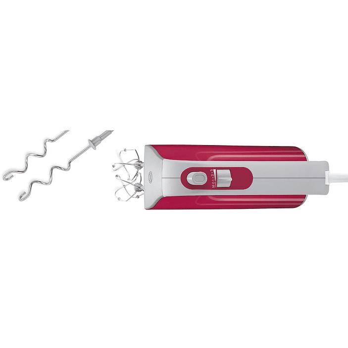 Bosch Batidora de repostería Styline Colour – 500 W Rojo/Plateado, Diseño moderno 3