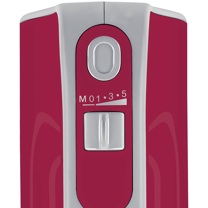 Bosch Batidora de repostería Styline Colour – 500 W Rojo/Plateado, Diseño moderno 4