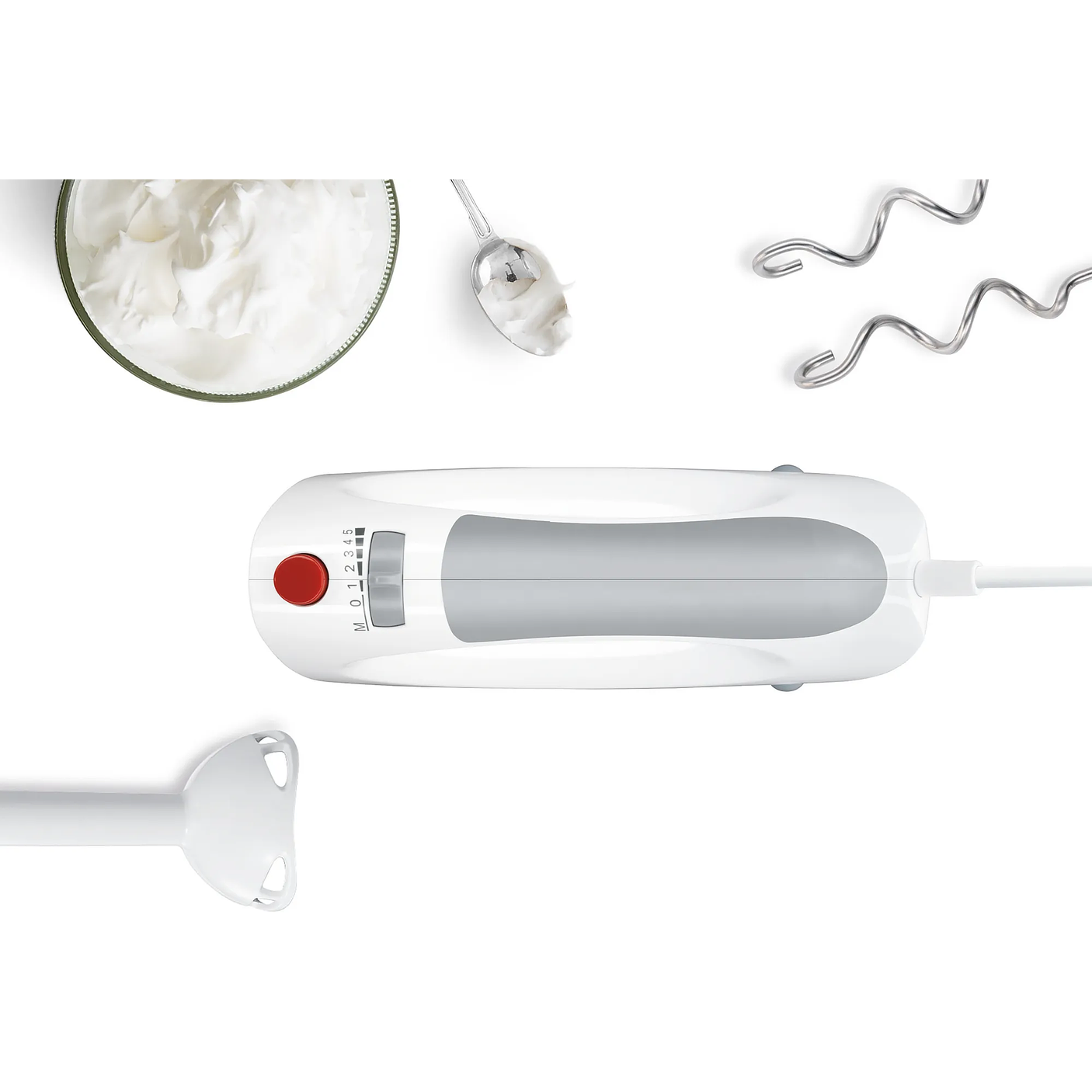 Bosch Batidora de repostería 450 W Blanco/Gris 2