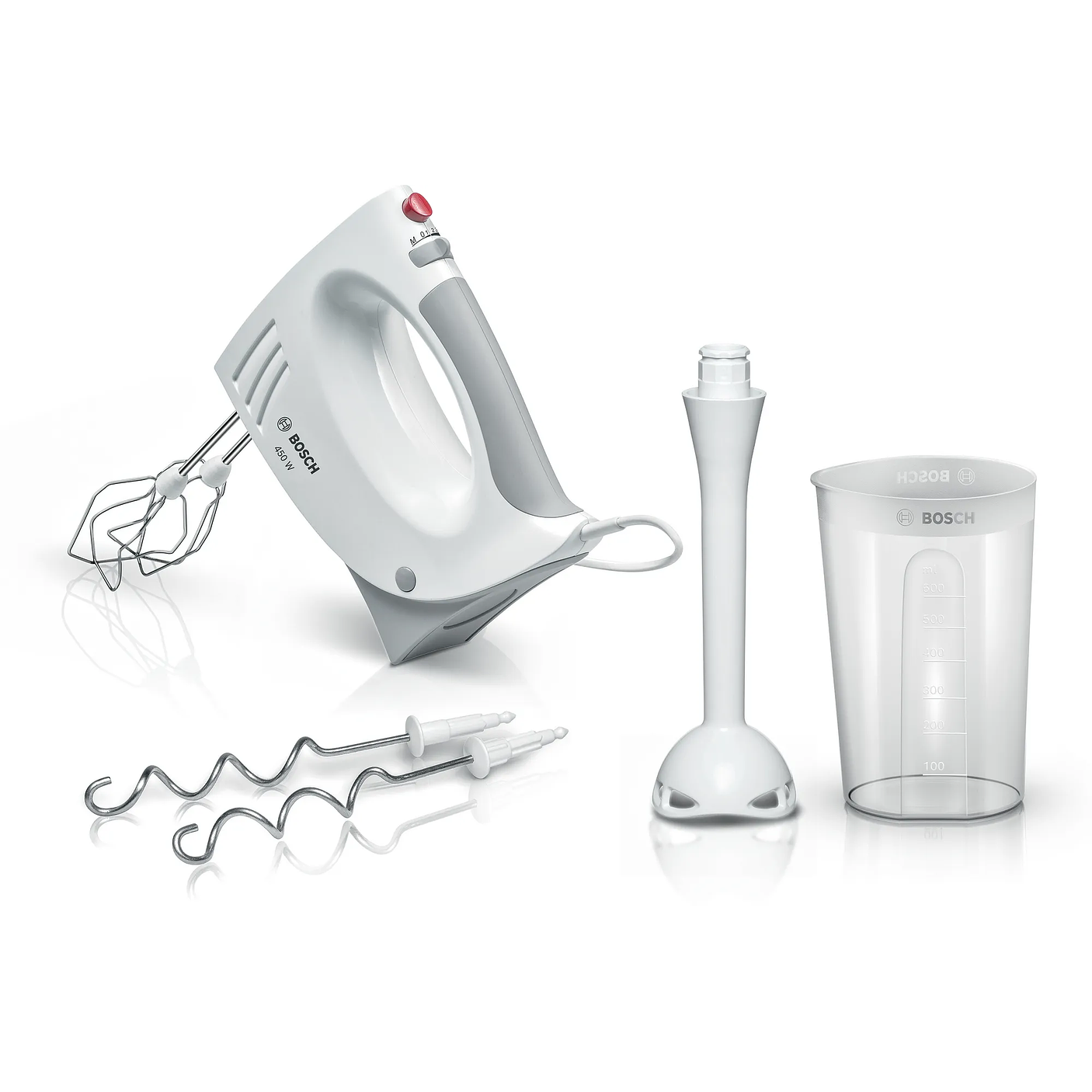 Bosch Batidora de repostería 450 W Blanco/Gris 3