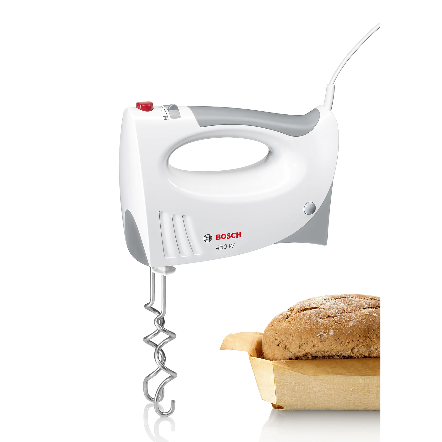 Bosch Batidora de repostería 450 W Blanco/Gris 5