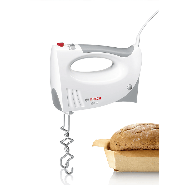 Bosch Batidora de repostería 450 W Blanco/Gris 5