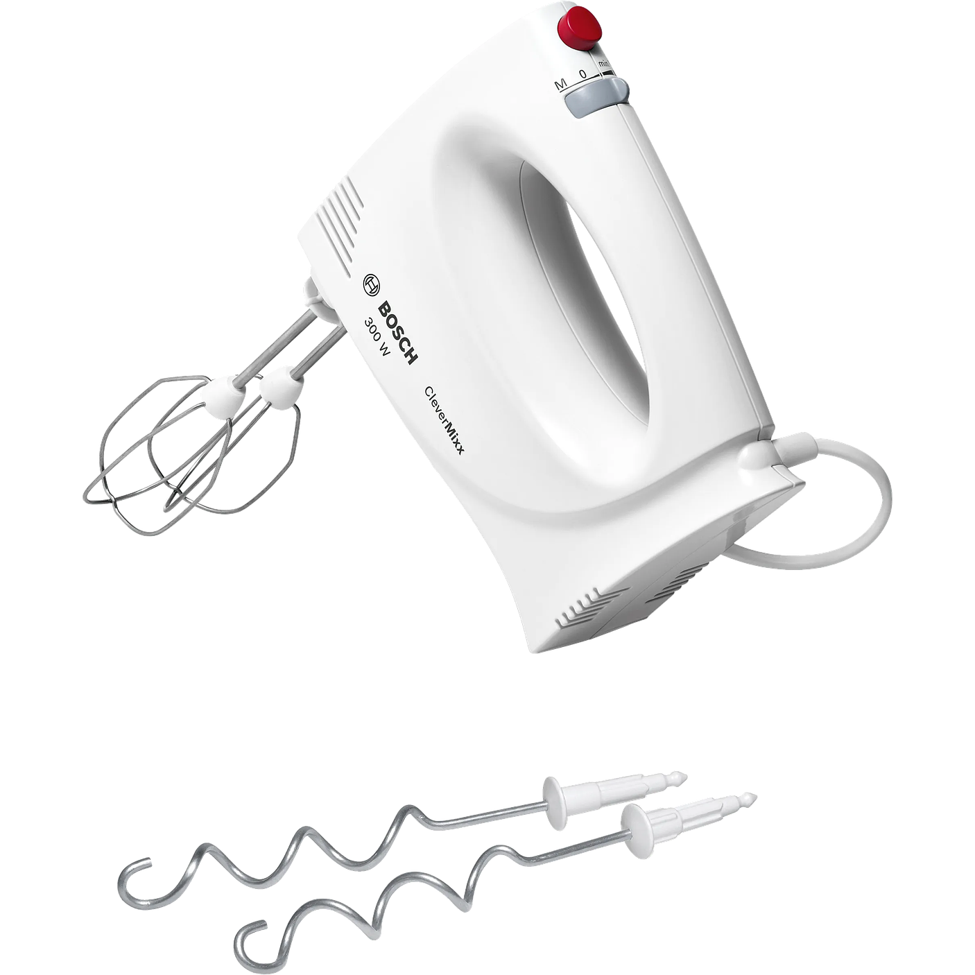 Bosch Batidora de repostería CleverMixx 300 W Blanco/Rojo 1