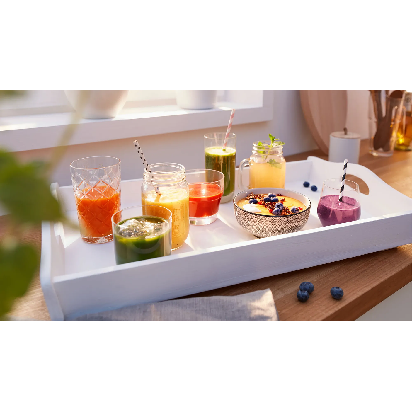 Serie 4 Batidora de vaso VitaPower 1200 W Blanco 1,5 L 5