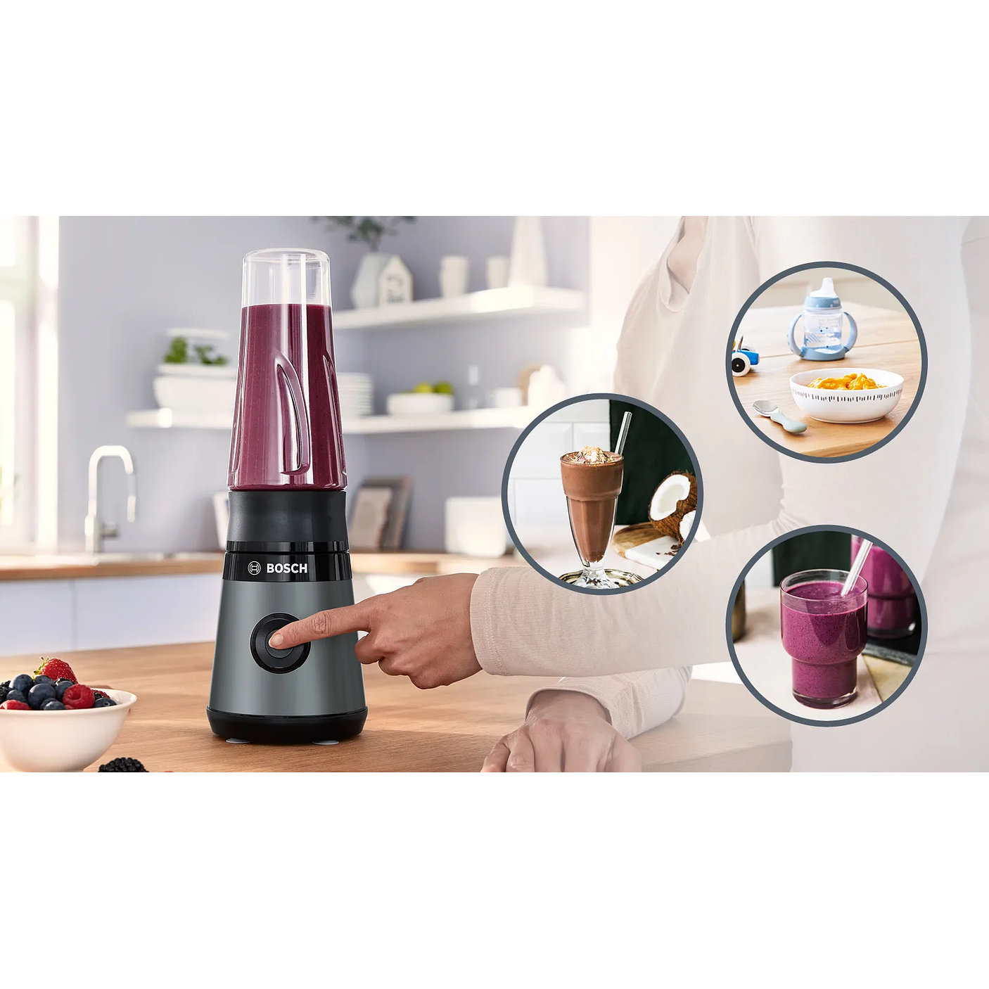 Serie 2 Batidora de vaso VitaPower 450 W Plata 2