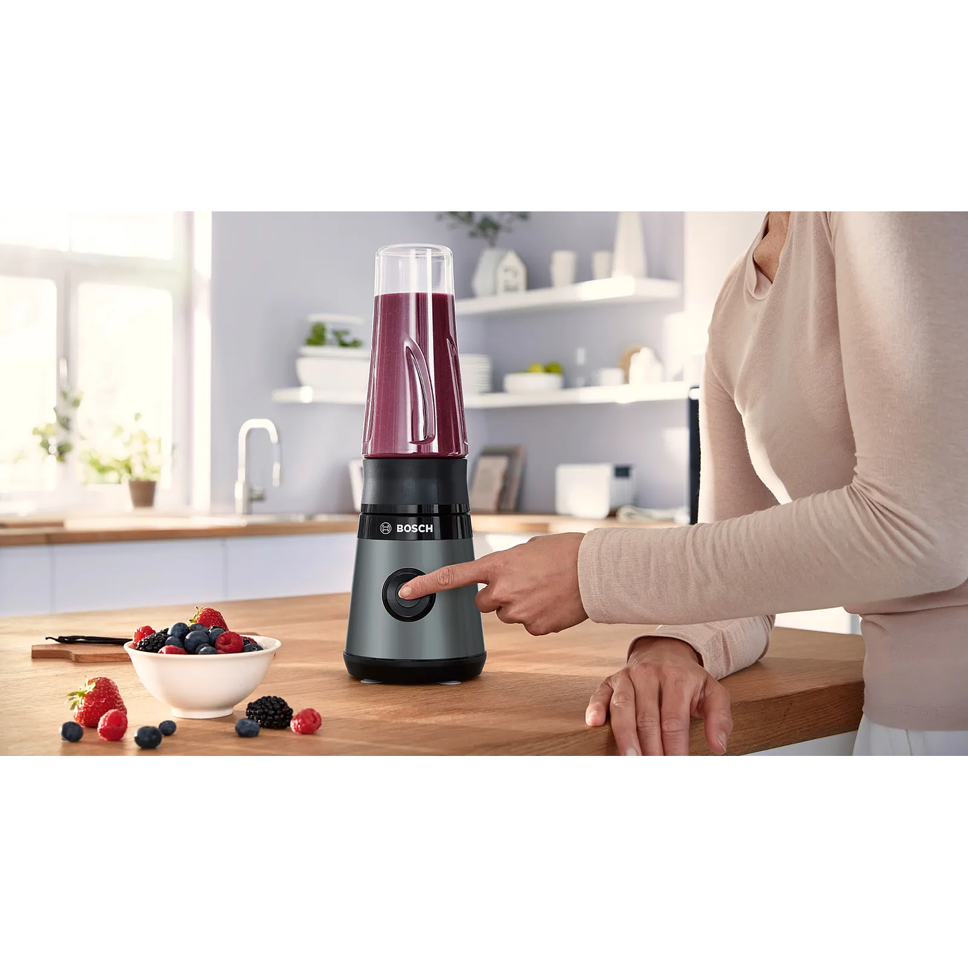 Serie 2 Batidora de vaso VitaPower 450 W Plata 13