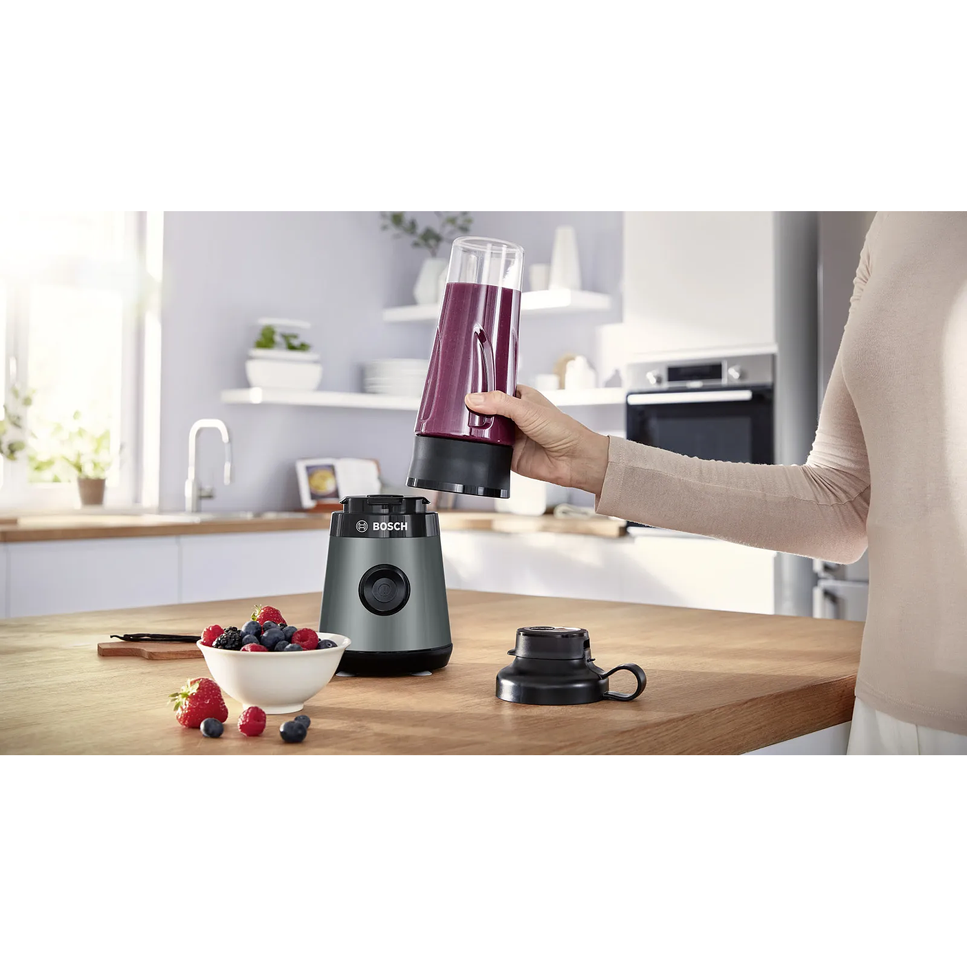 Serie 2 Batidora de vaso VitaPower 450 W Plata 16