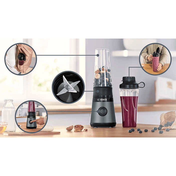 Serie 2 Batidora de vaso VitaPower 450 W Plata 20