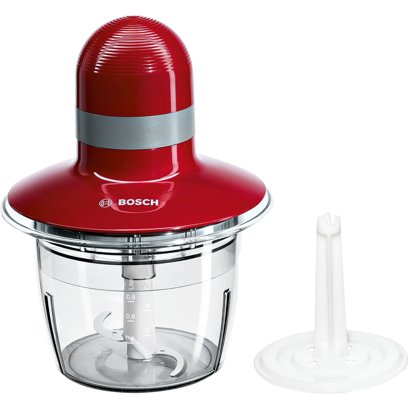 Bosch Picador 400 W – Compacto para carnes, verduras y frutos secos Rojo/Gris 4