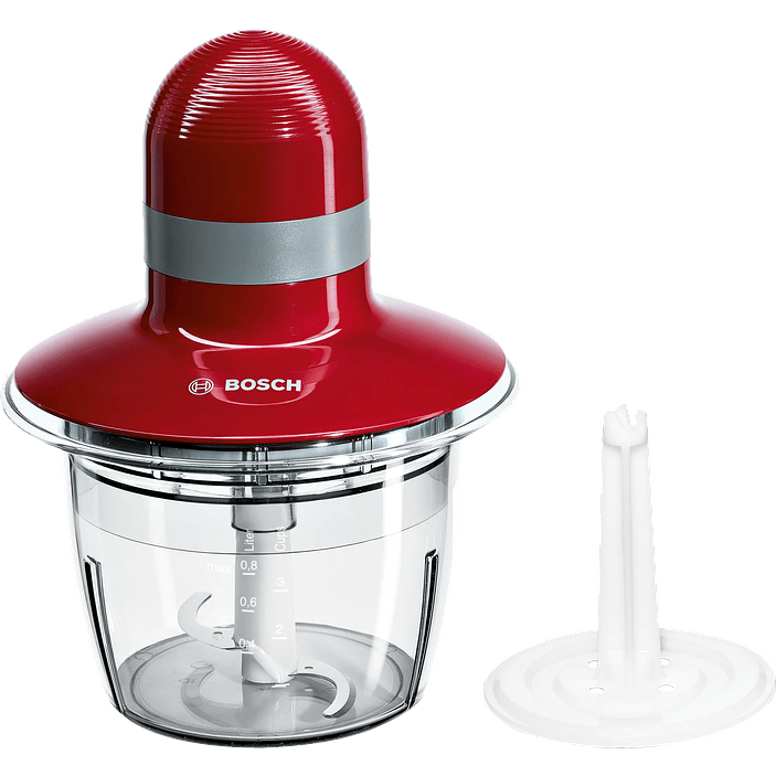 Bosch Picador 400 W – Compacto para carnes, verduras y frutos secos Rojo/Gris 4