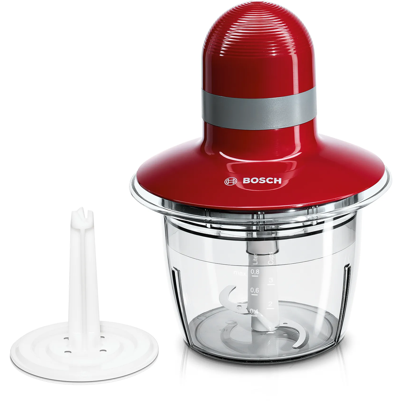 Bosch Picador 400 W – Compacto para carnes, verduras y frutos secos Rojo/Gris 10