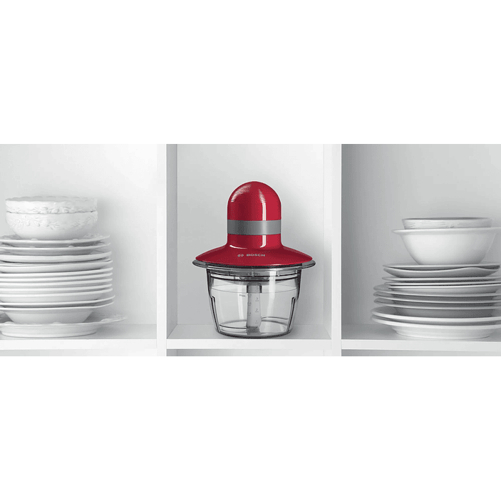 Bosch Picador 400 W – Compacto para carnes, verduras y frutos secos Rojo/Gris 11