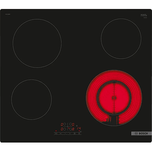 Serie 4 Placa vitrocerámica 60 cm sin perfiles 4 posiciones