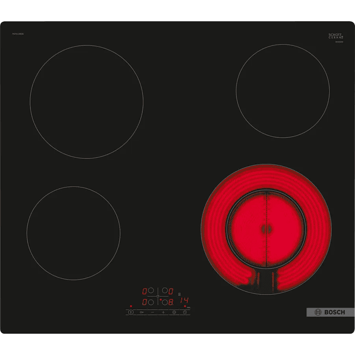 Serie 4 Placa vitrocerámica 60 cm sin perfiles 4 posiciones 1