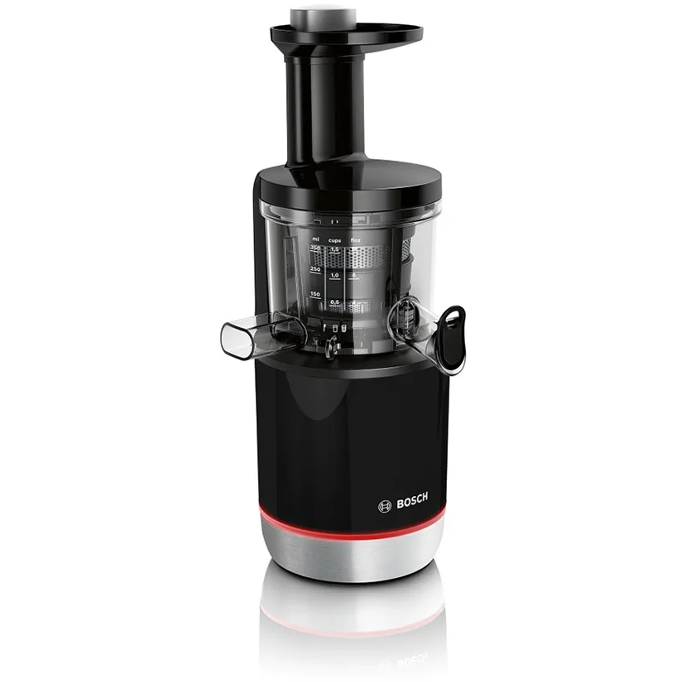 Extractor de jugos lento VitaExtract 150 W Negro, Acero inoxidable 2