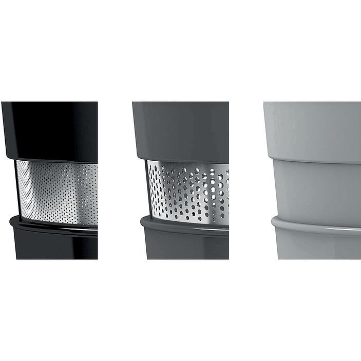 Extractor de jugos lento VitaExtract 150 W Negro, Acero inoxidable 4