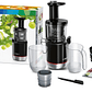 Extractor de jugos lento VitaExtract 150 W Negro, Acero inoxidable - Miniatura 7