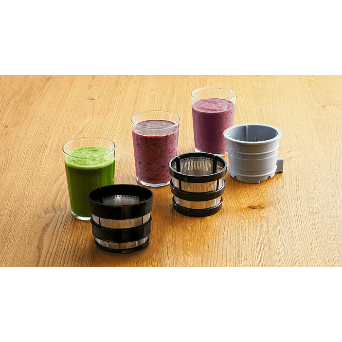 Extractor de jugos lento VitaExtract 150 W Negro, Acero inoxidable 12