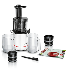 Extractor de jugos lento VitaExtract 150 W Blanco Negro